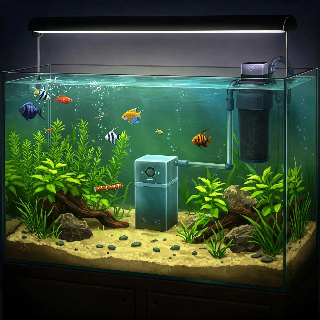 criar peixes aquario